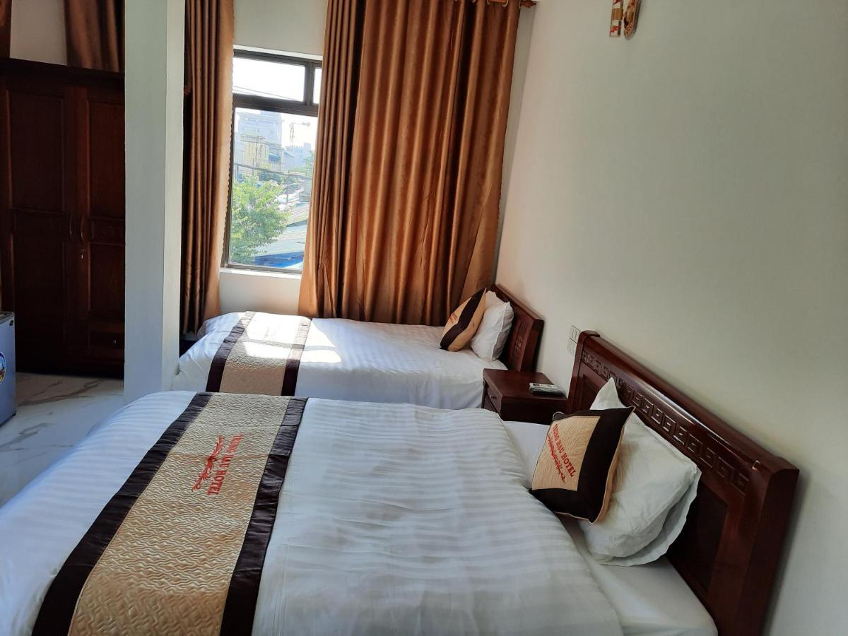 Nha Nghi Trung Hau Hotel Mong Cai Bagian luar foto